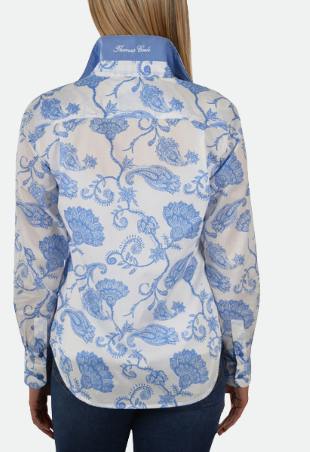 Thomas Cook Women's Helen Long Sleeve Shirt (Blue)