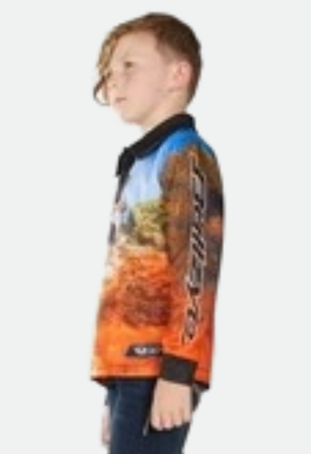 Bullzye Boy’s Blazing Long Sleeve Tee