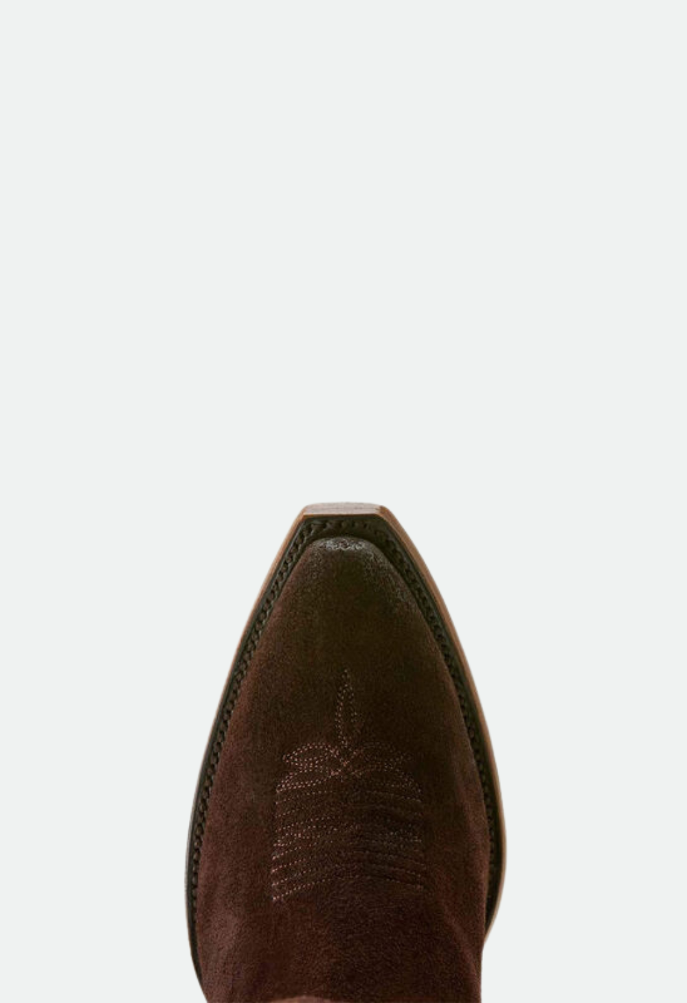 Ariat Womens Laramie X Toe Western Boot - FRENCH ROAST SUEDE