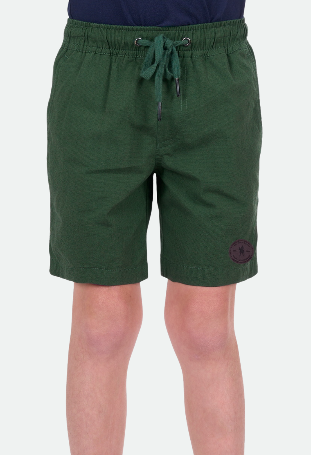 THOMAS COOK BOYS DAVIS SHORT (DARK GREEN)