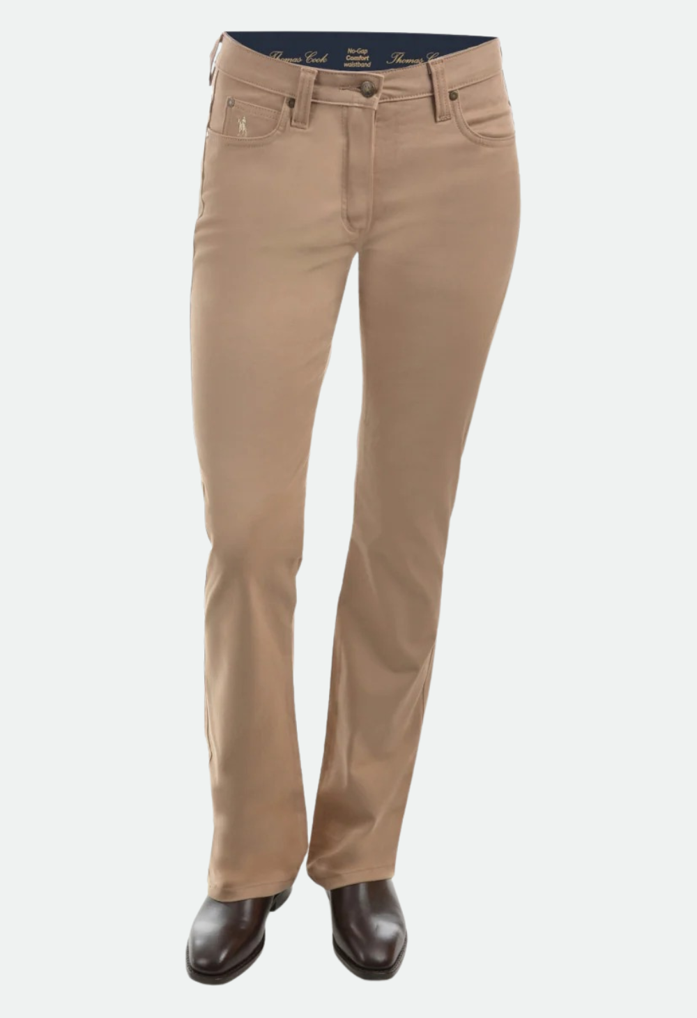 THOMAS COOK WOMENS STRETCH MOLESKIN WONDER JEAN BOOT LEG - 34LEG