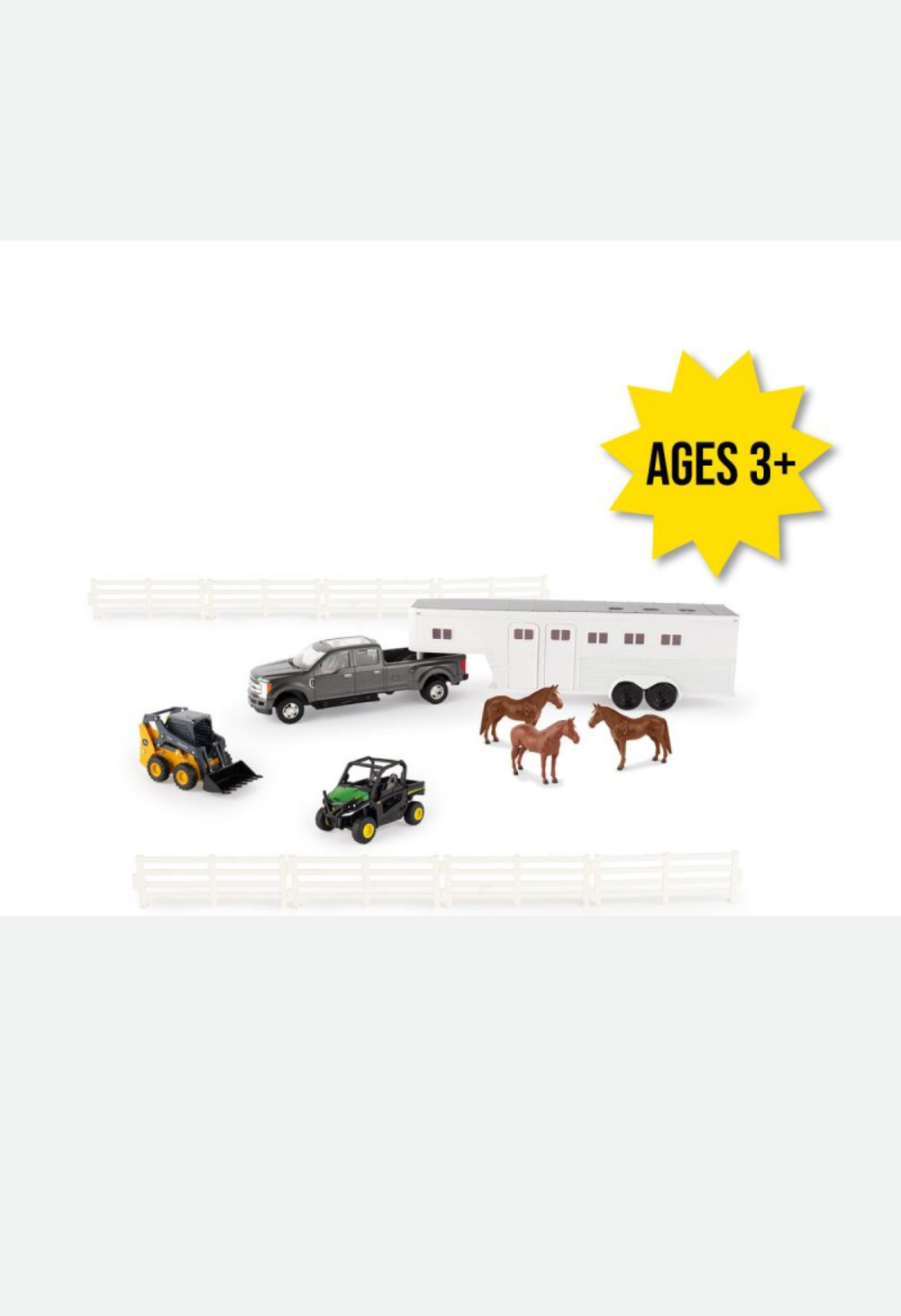 1/32 Scale John Deere 20-piece Hobby Play Set