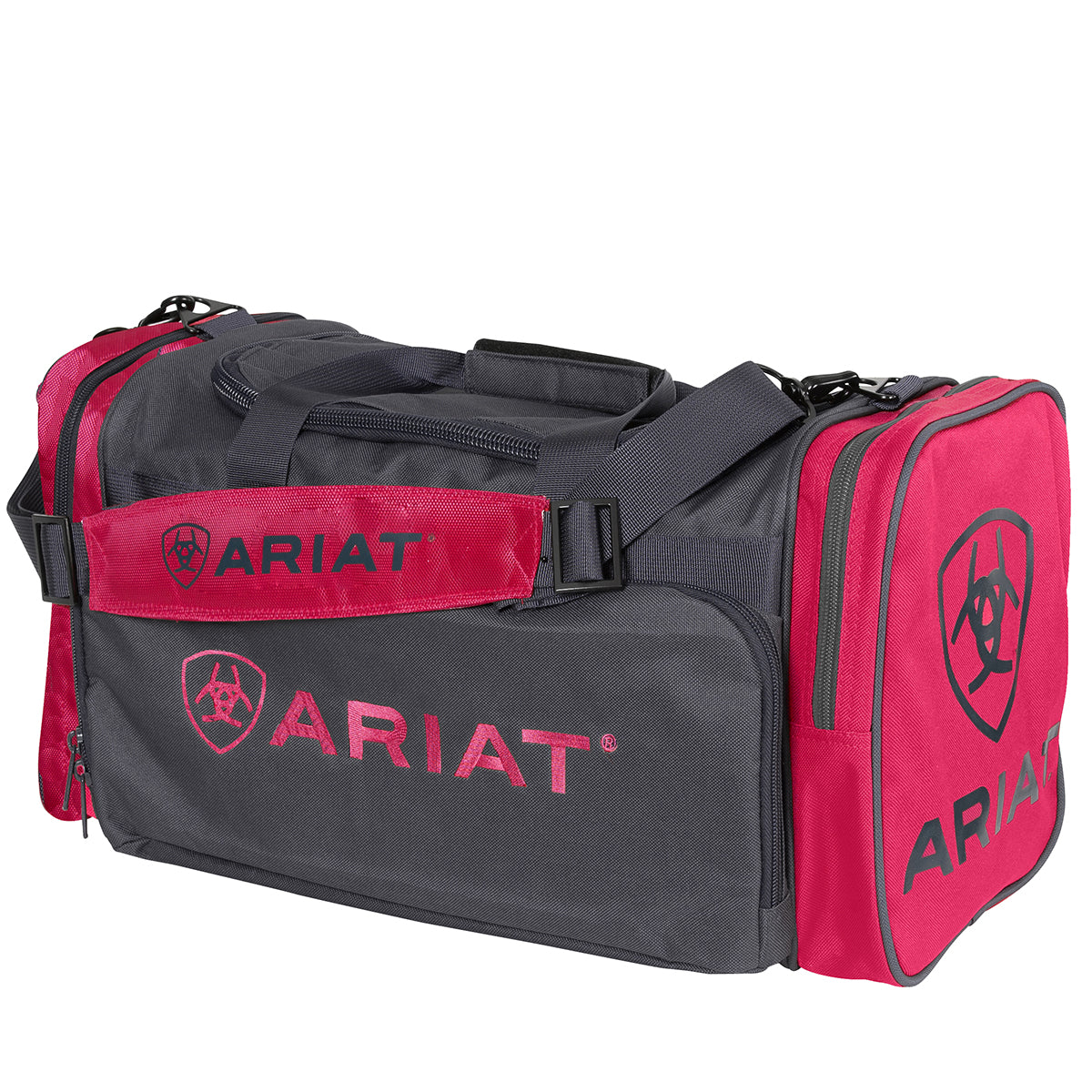 Ariat Junior Gear Bag_PinkCharcoal