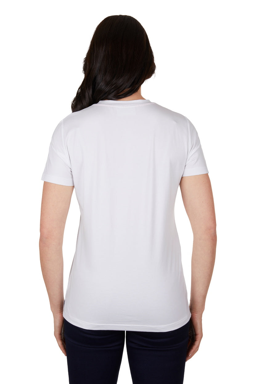 THOMAS COOK WOMENS CLAIRE S/S TEE (WHITE)