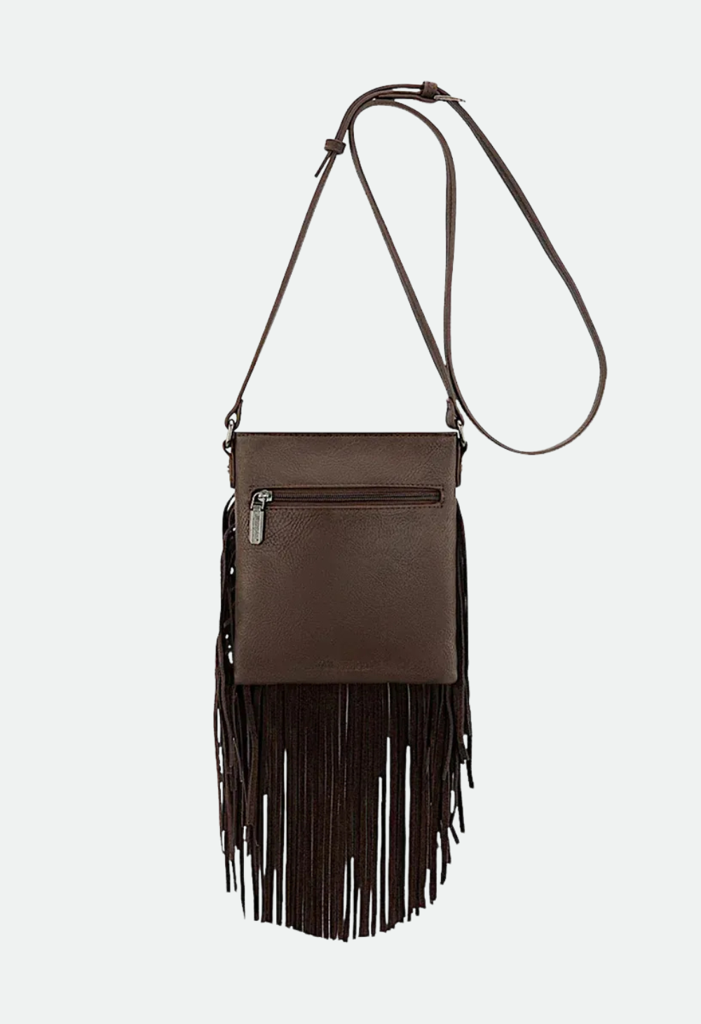 Wrangler Women's Denim Pocket Fringe Bag