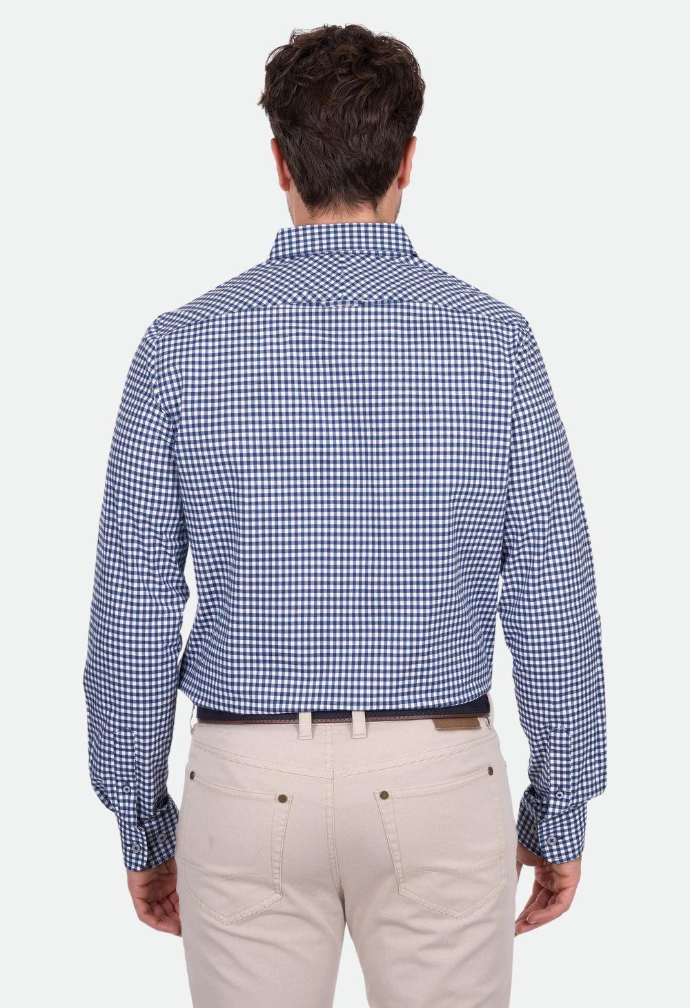 Thomas Cook Men’s Anthony Check Tailored Long Sleeve Shirt