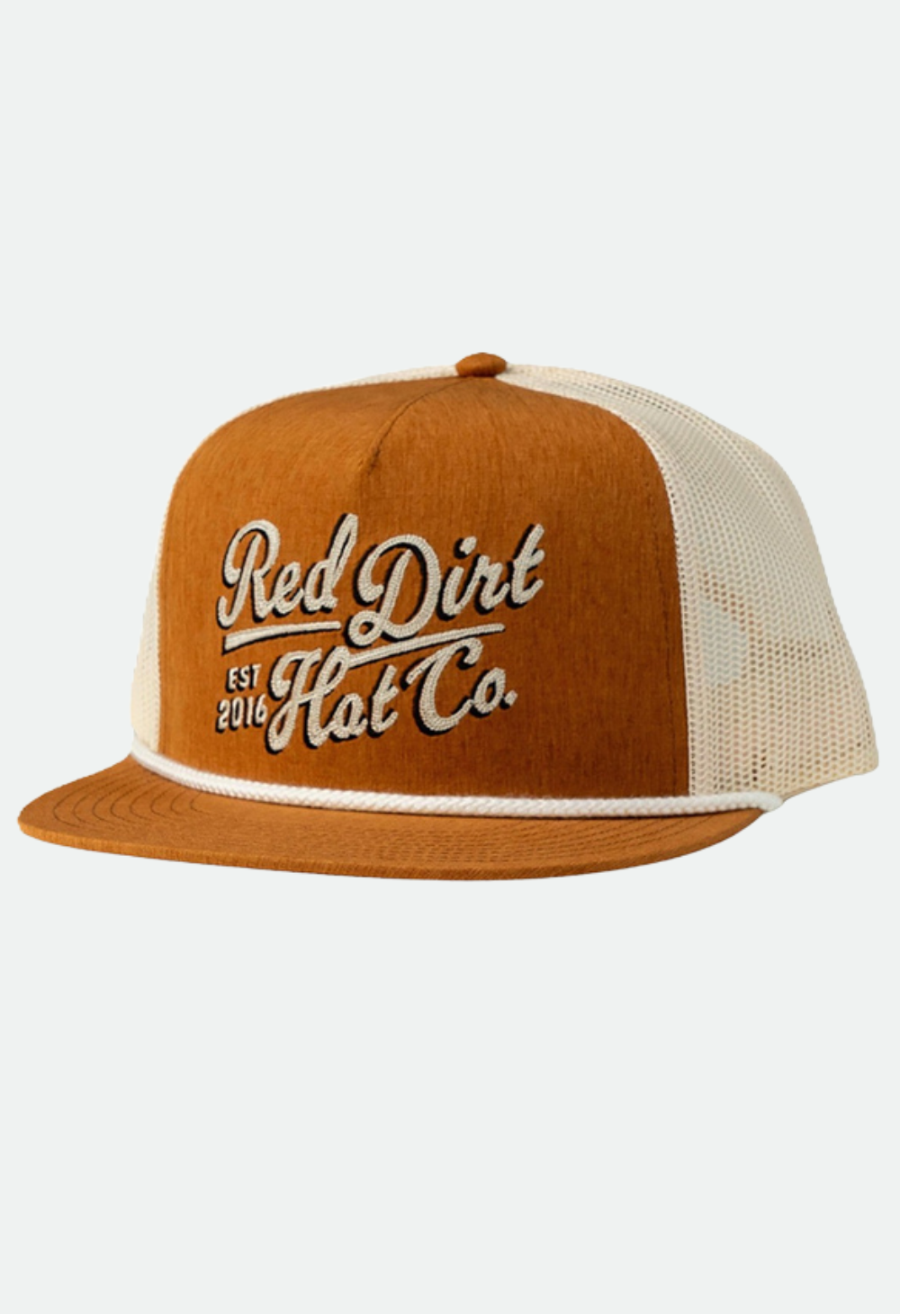 Red Dirt Hat Co. Sienna - Orange/Putty 5 Panel - Hats Cap- RDHC-448