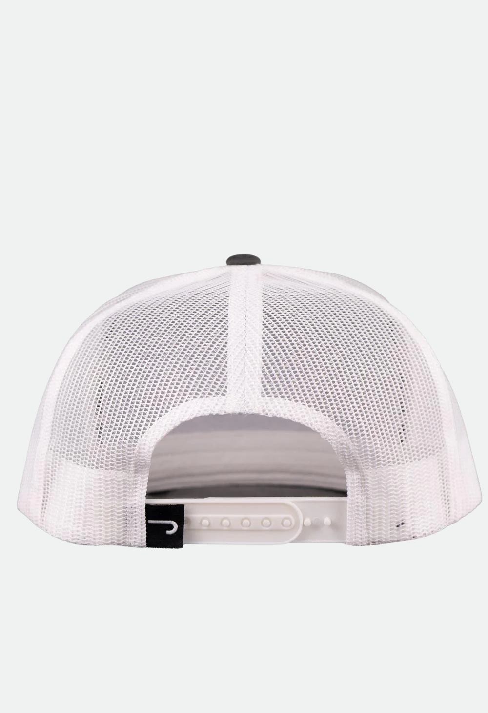 Lazy J Ranch Grey White Bull Trap Patch Classic Five Panel Trucker Hat