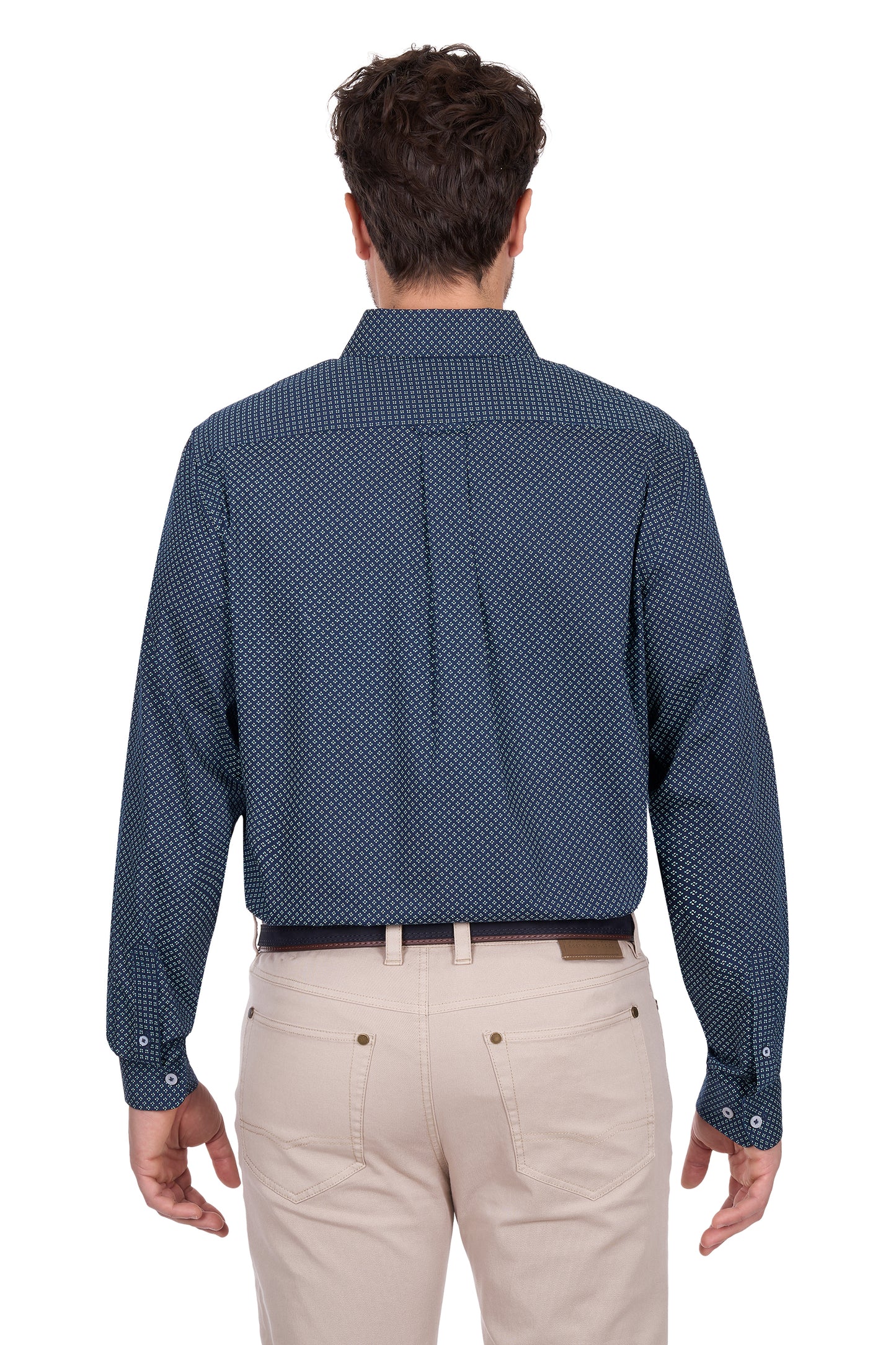 Thomas Cook Men’s Kevin Print 1-Pocket Long Sleeve Shirt