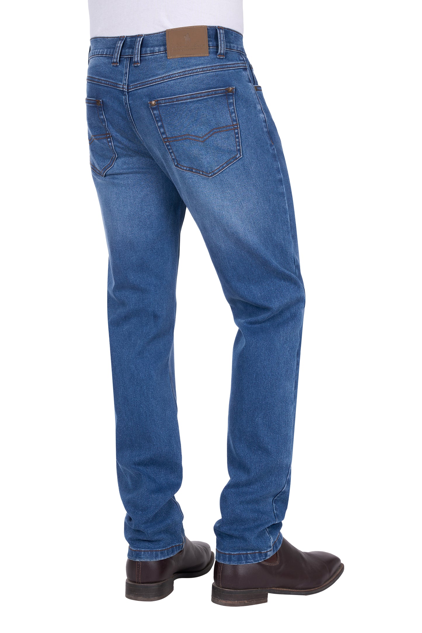 Thomas Cook Men’s Brad Thermal Comfort Waist Jean – 32” Leg