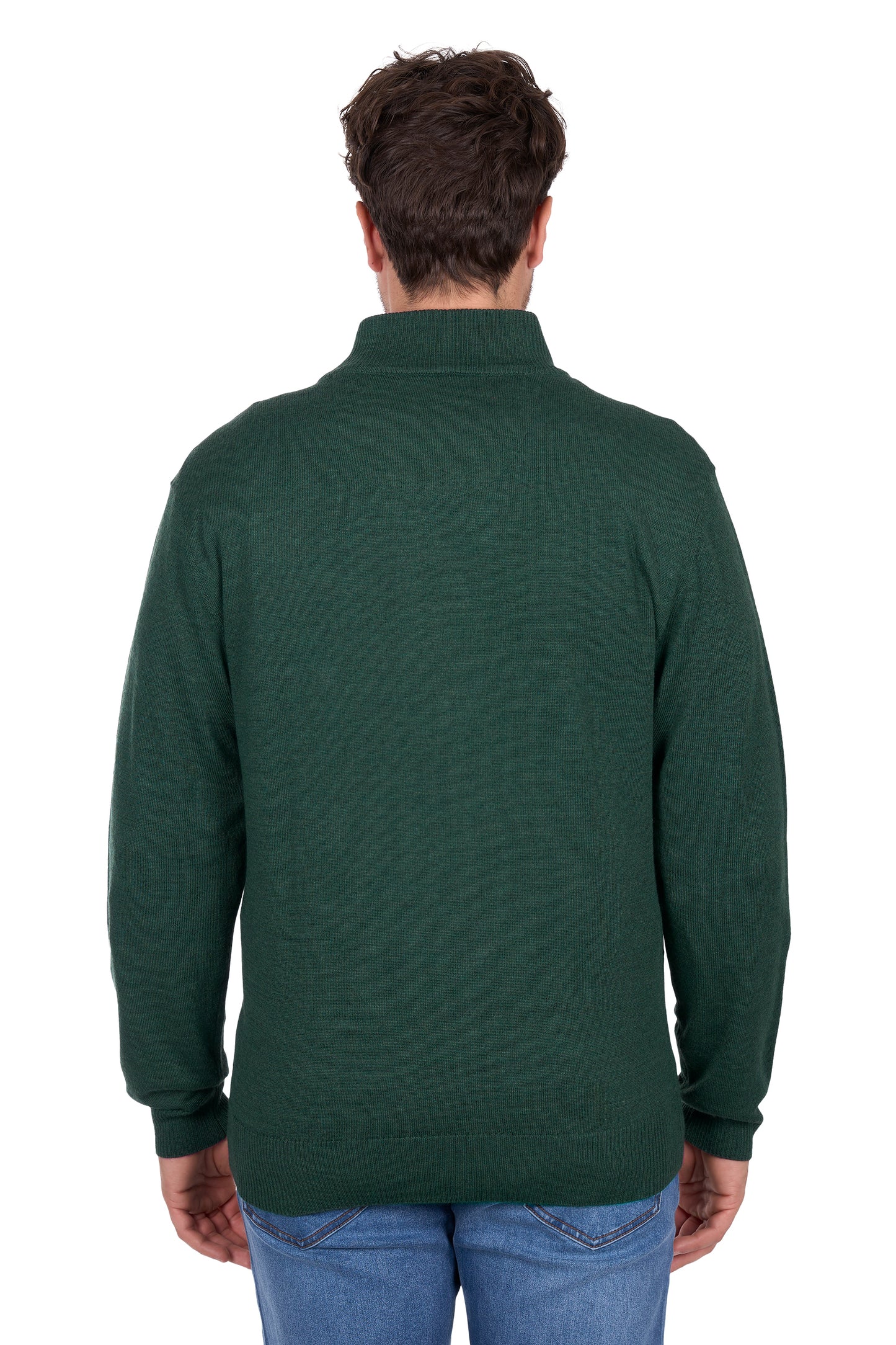Thomas Cook – Men’s Ray Merino Blend 1/4 Zip Knit Jumper
