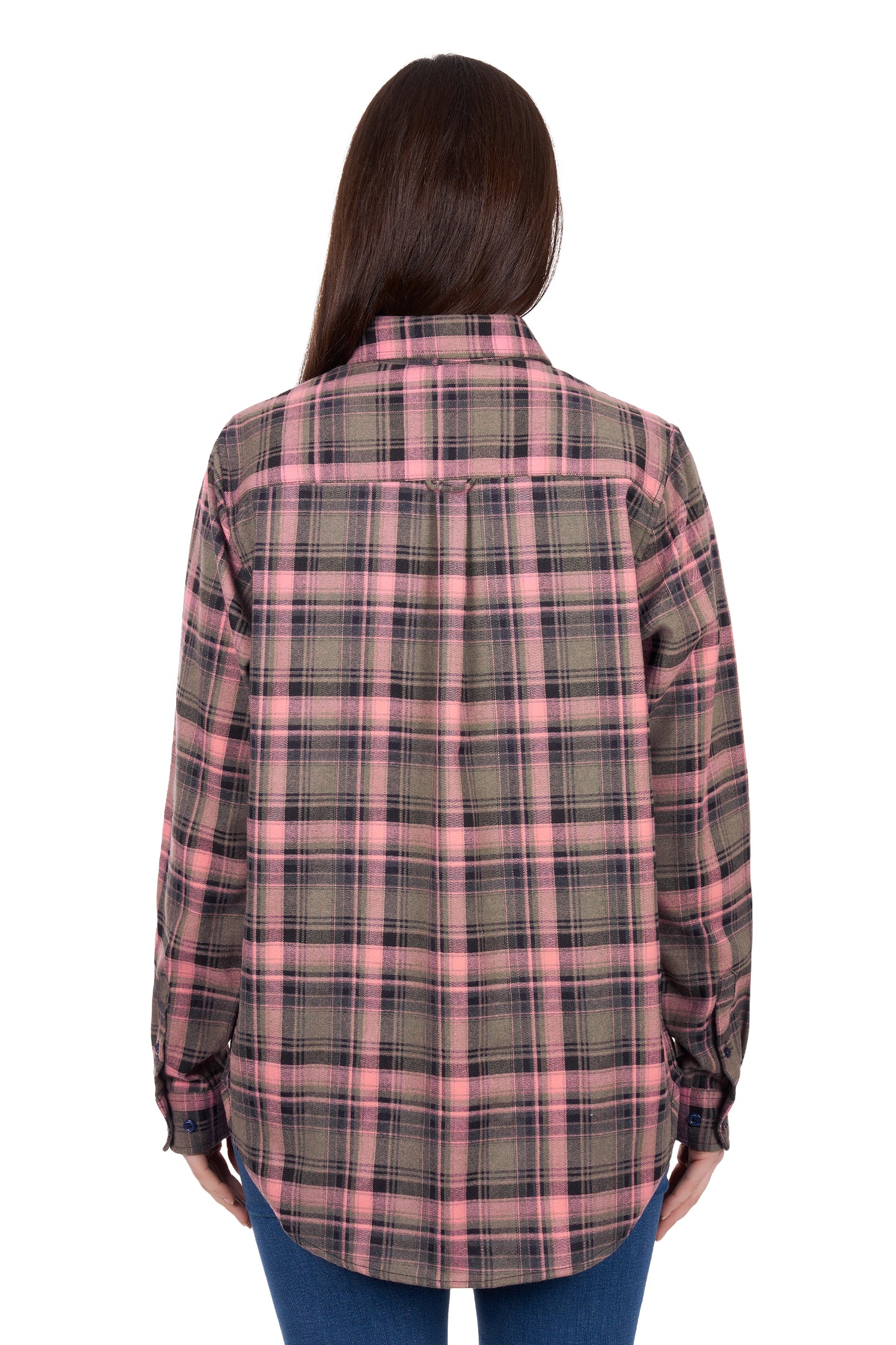 Dux Bak Women's Ahri Thermal Long Sleeve Shirt - Green/Pink