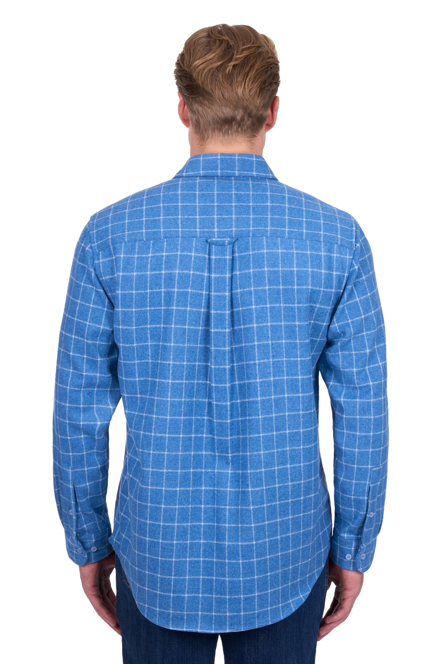 Dux Bak Men’s Amir Thermal Long Sleeve Shirt - Steel Blue