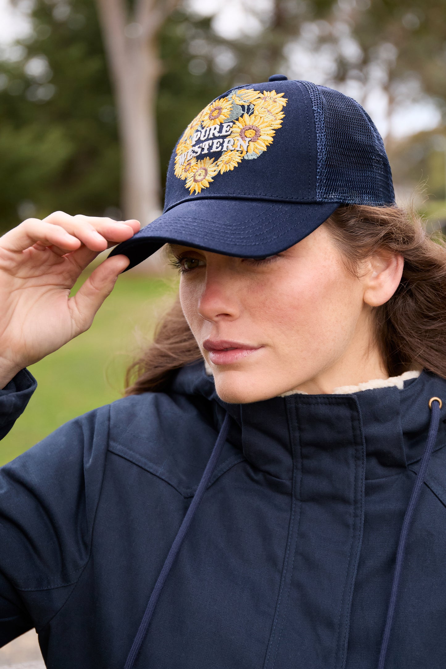 Pure Western Marissa High Profile Trucker Cap