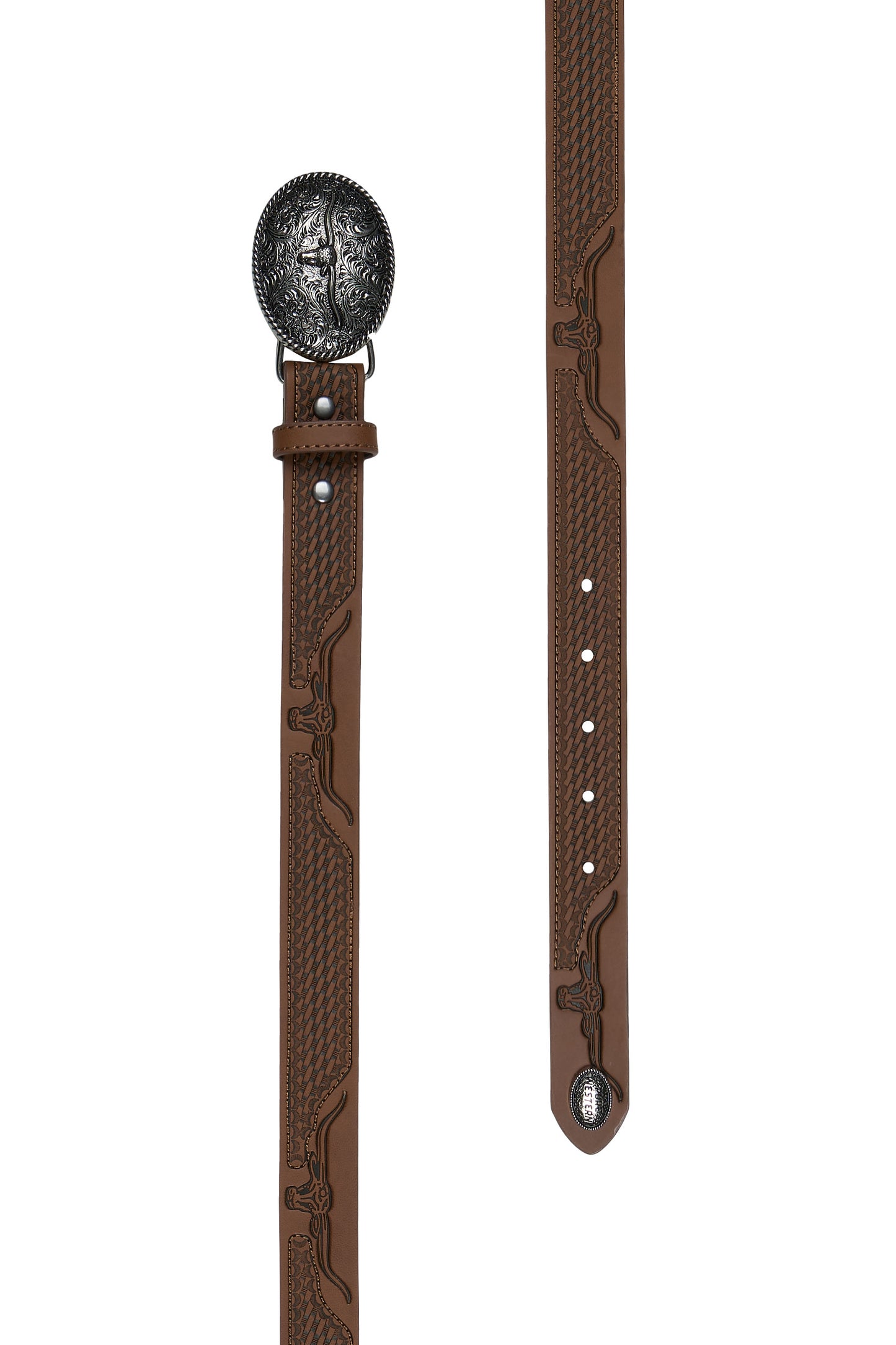 Pure Western Kid’s Colson Belt - Tan