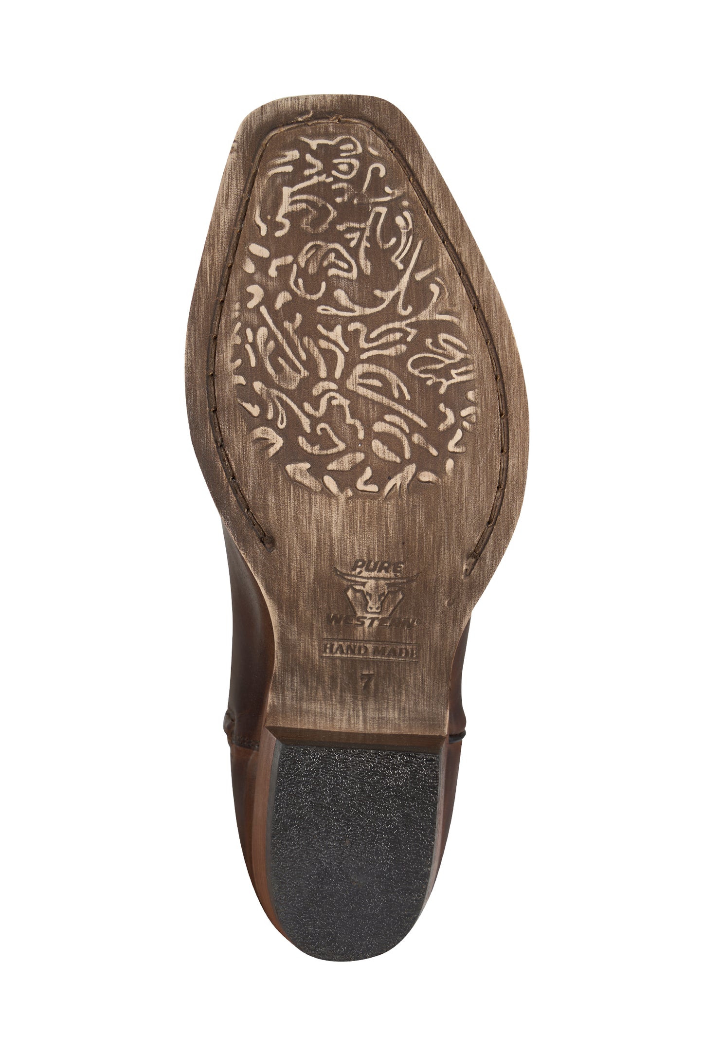 Pure Western Women’s Vegas Boot - Oily Brown/Plum