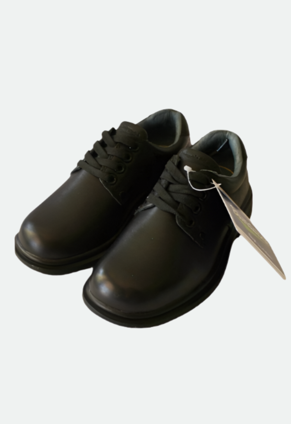 Blundstone Kids 7030 Harford Black Leather Lace Up School Shoes - FINAL SALE