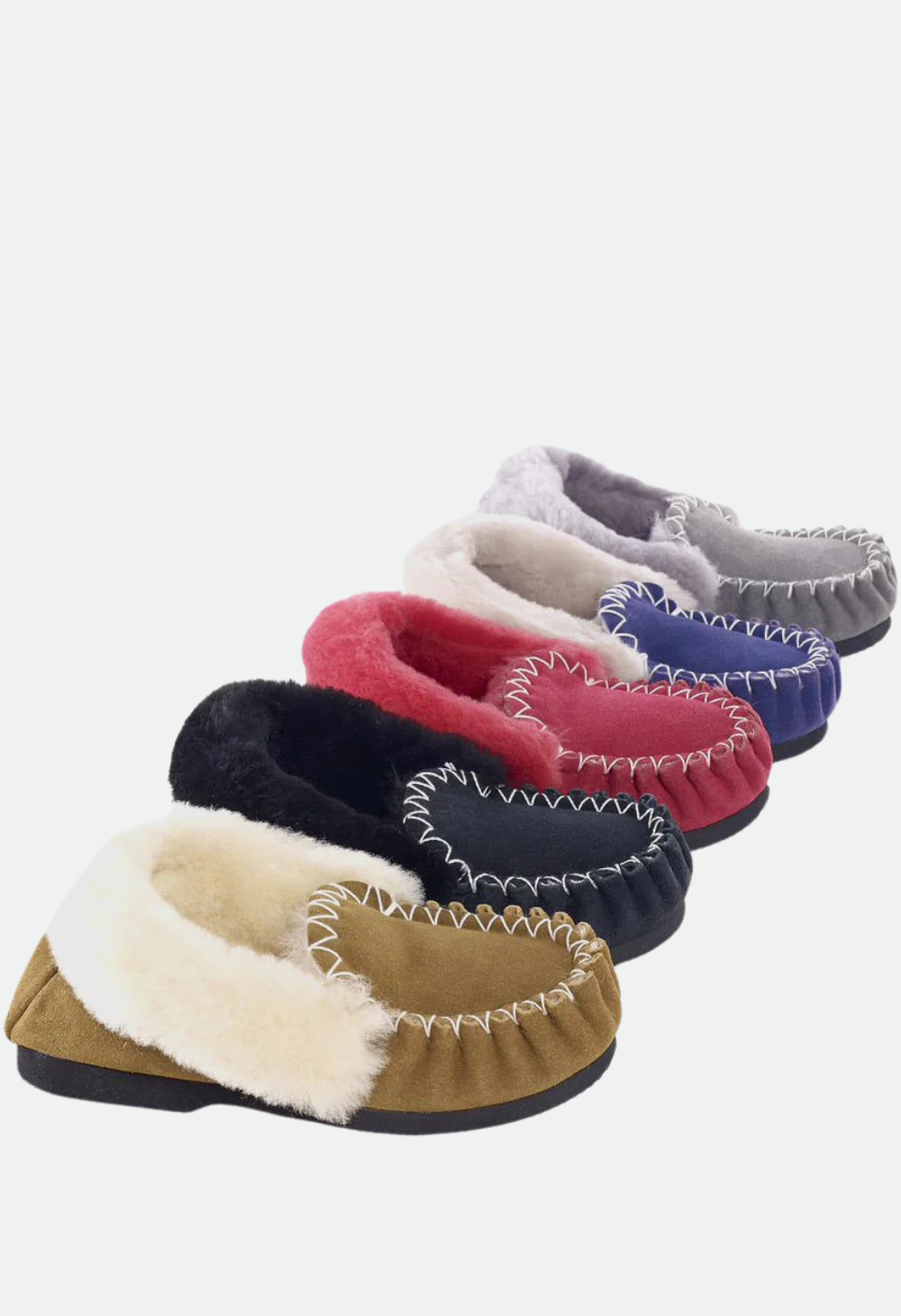 Wild Goose Men's Tassie Sheepskin Moccasin
