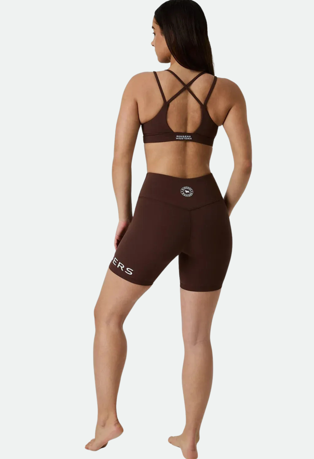 Ringers Western Women's Anikafit Signature Short - Chocolate
