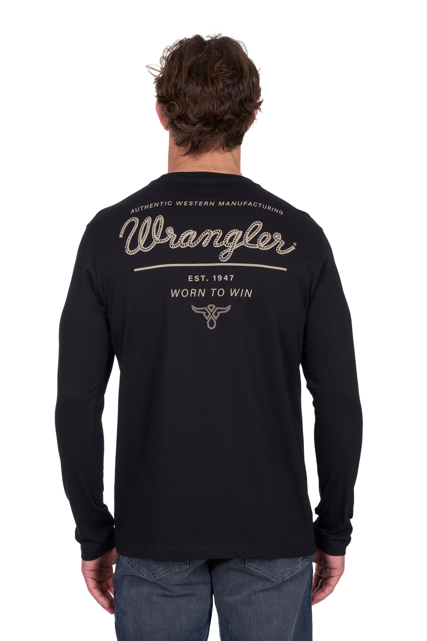 Wrangler Men’s Evan Long Sleeve Tee