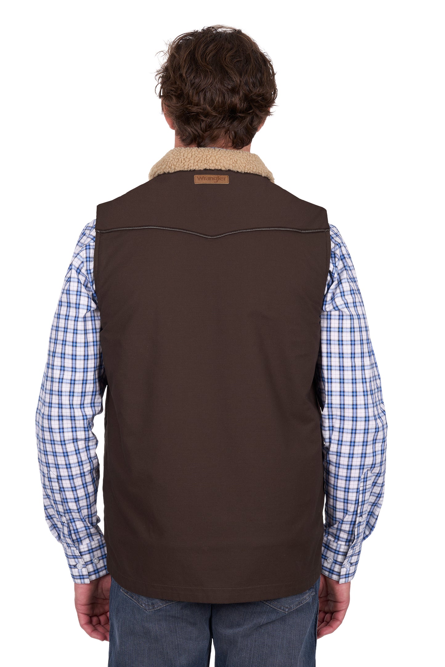 Wrangler Men’s Jerome Vest - Chocolate