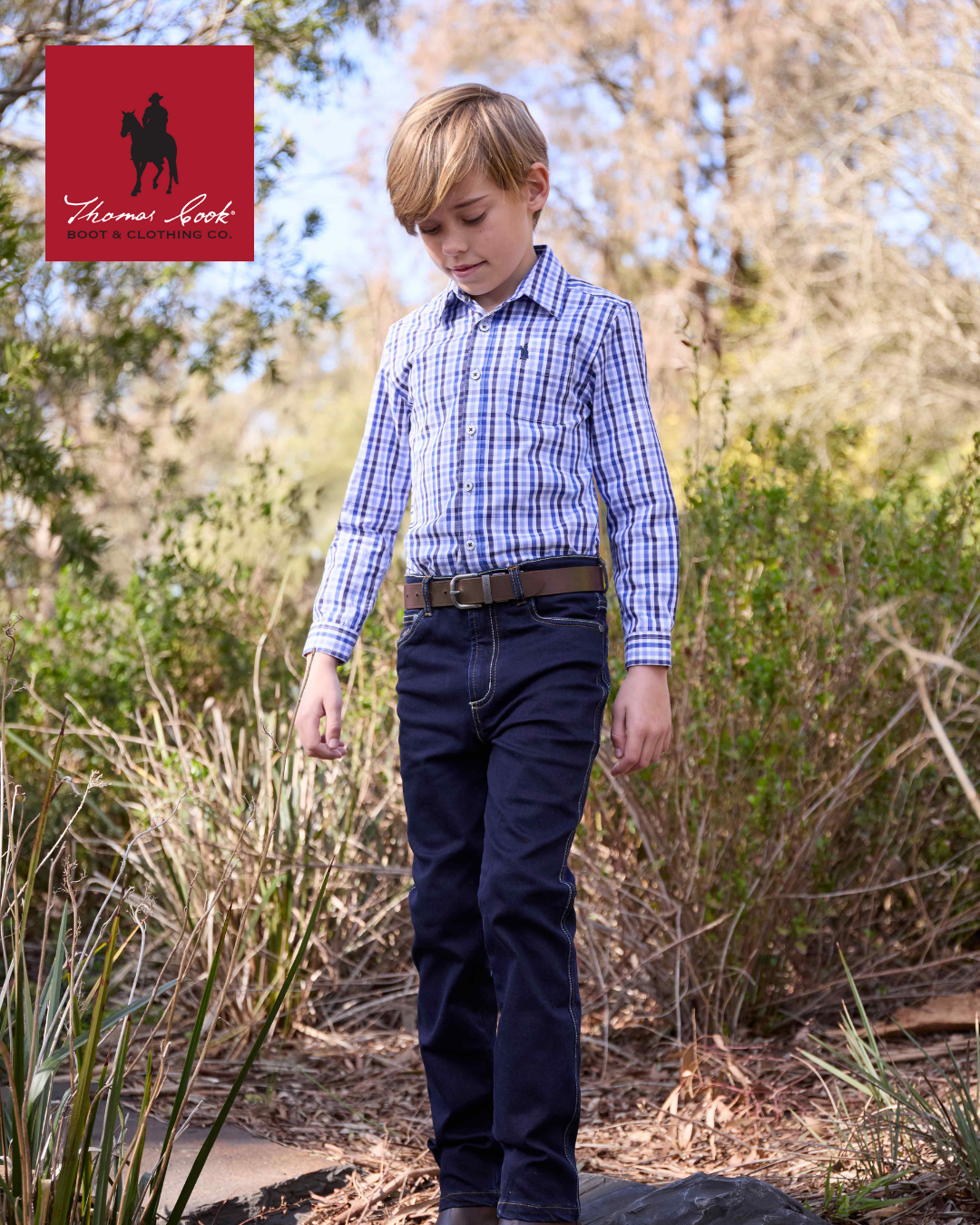 Thomas Cook Boy’s Brad Thermal Stretch Jean – Regular