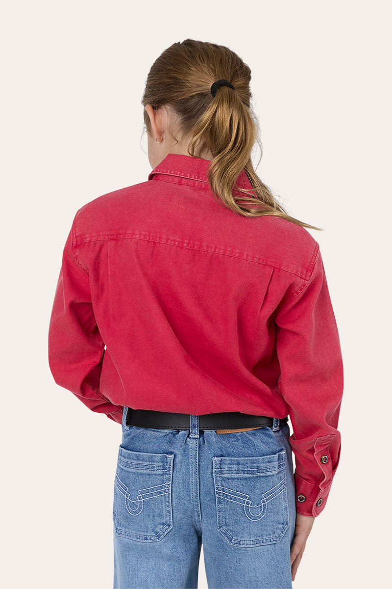Ringers Western Unisex Kid's Ord River Rugged Work Shirt