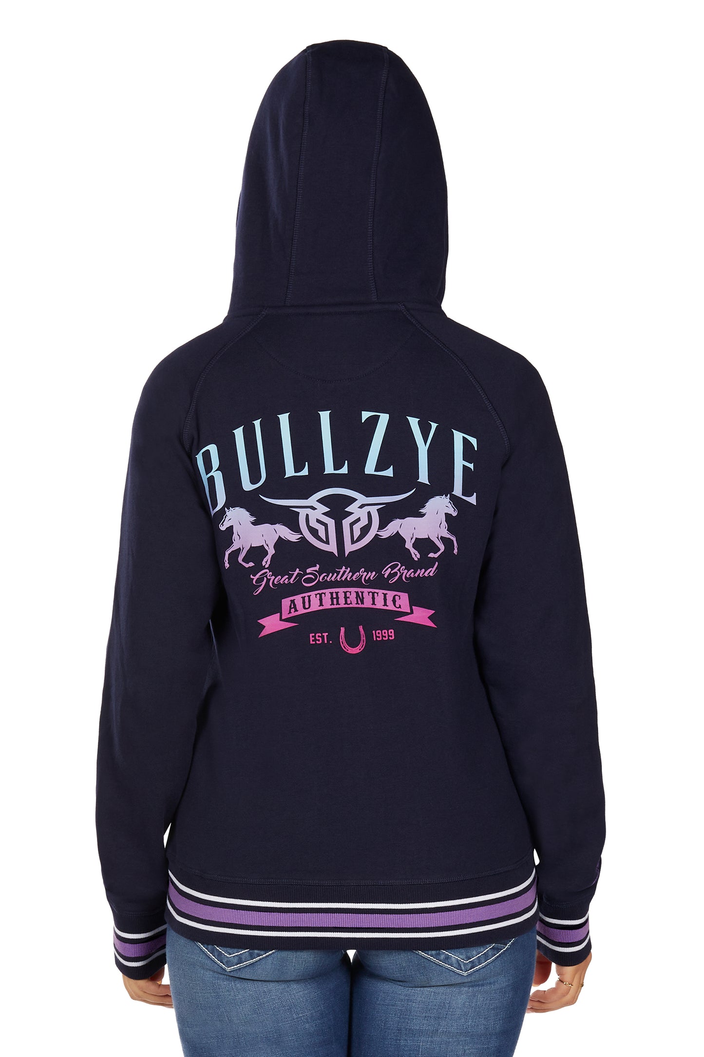 Bullzye Women’s Jemma Zip Through Hoodie