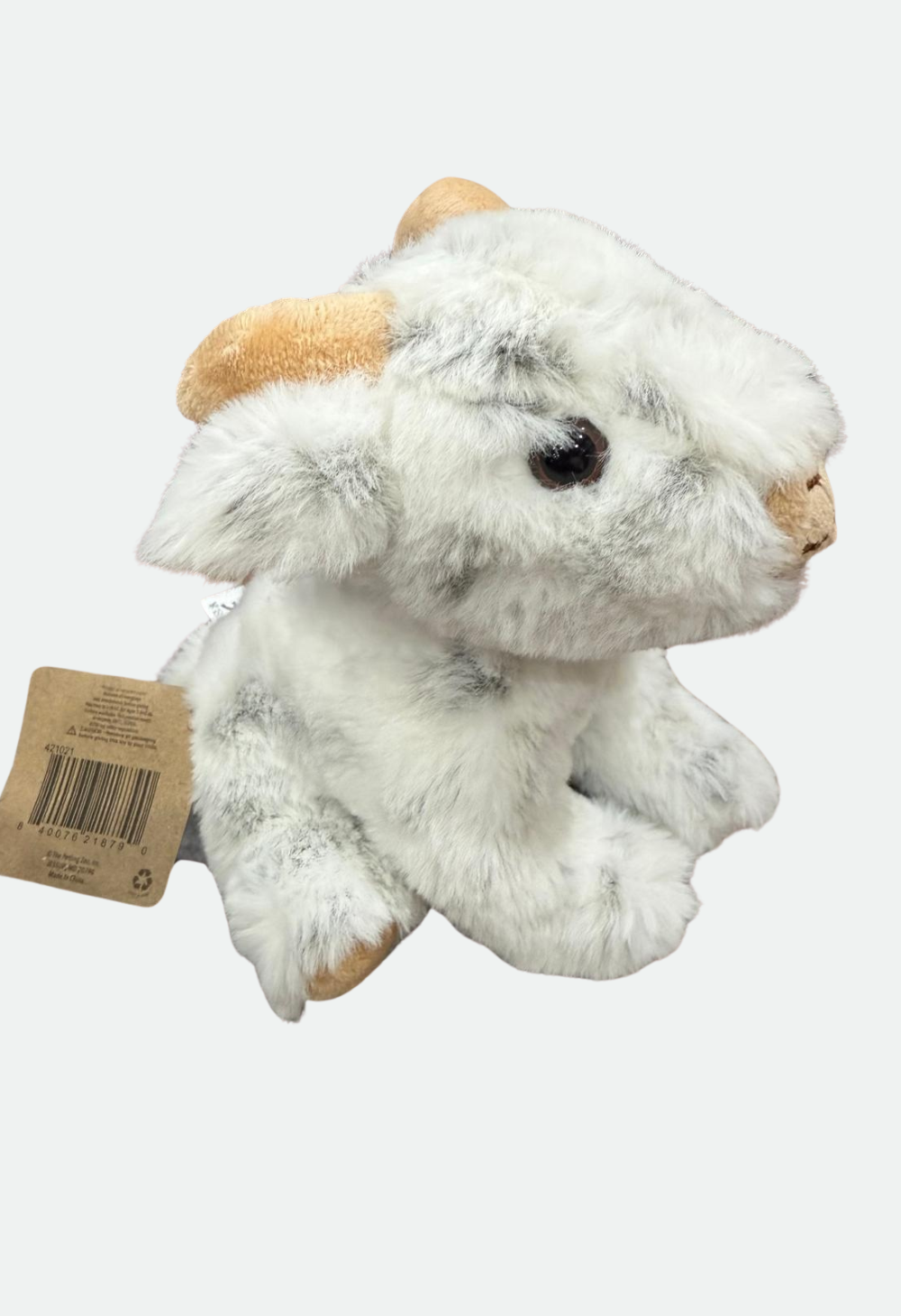 The Petting Zoo Goat Stuffed Animal Plushie, Gifts For Kids, Wild Onez Babiez Farm Animals, Goat Plush Toy 6 Inches