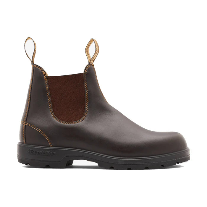 Blundstone 650 PU/TPU-Lined Elastic Sided V-Cut - Walnut