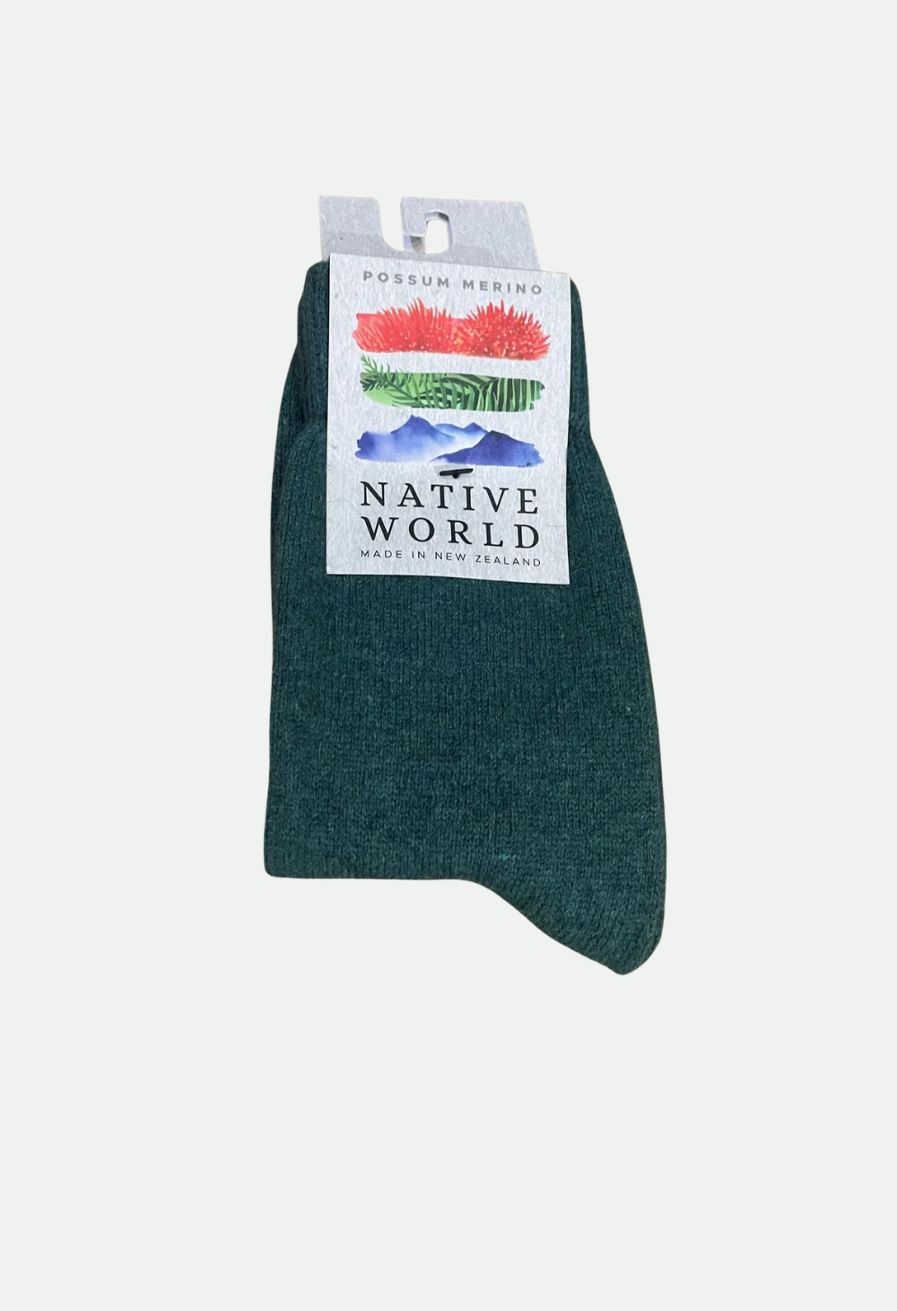 Native World Merino Possum Plain Socks