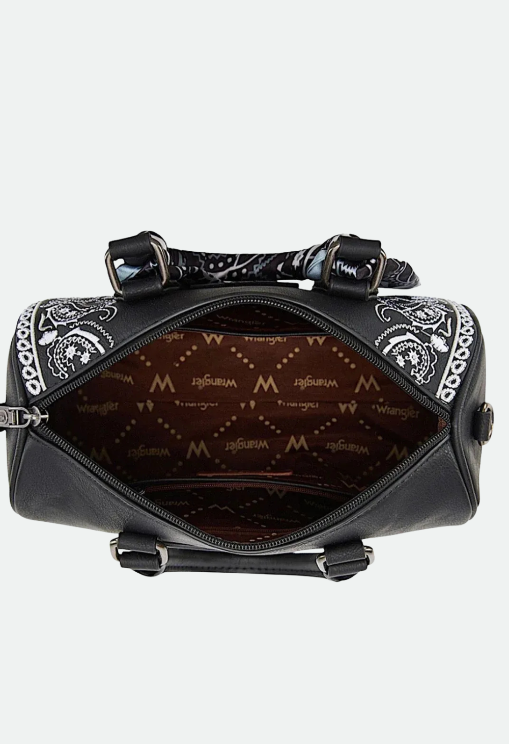 Wrangler Women's Paisley Barrel Bag
