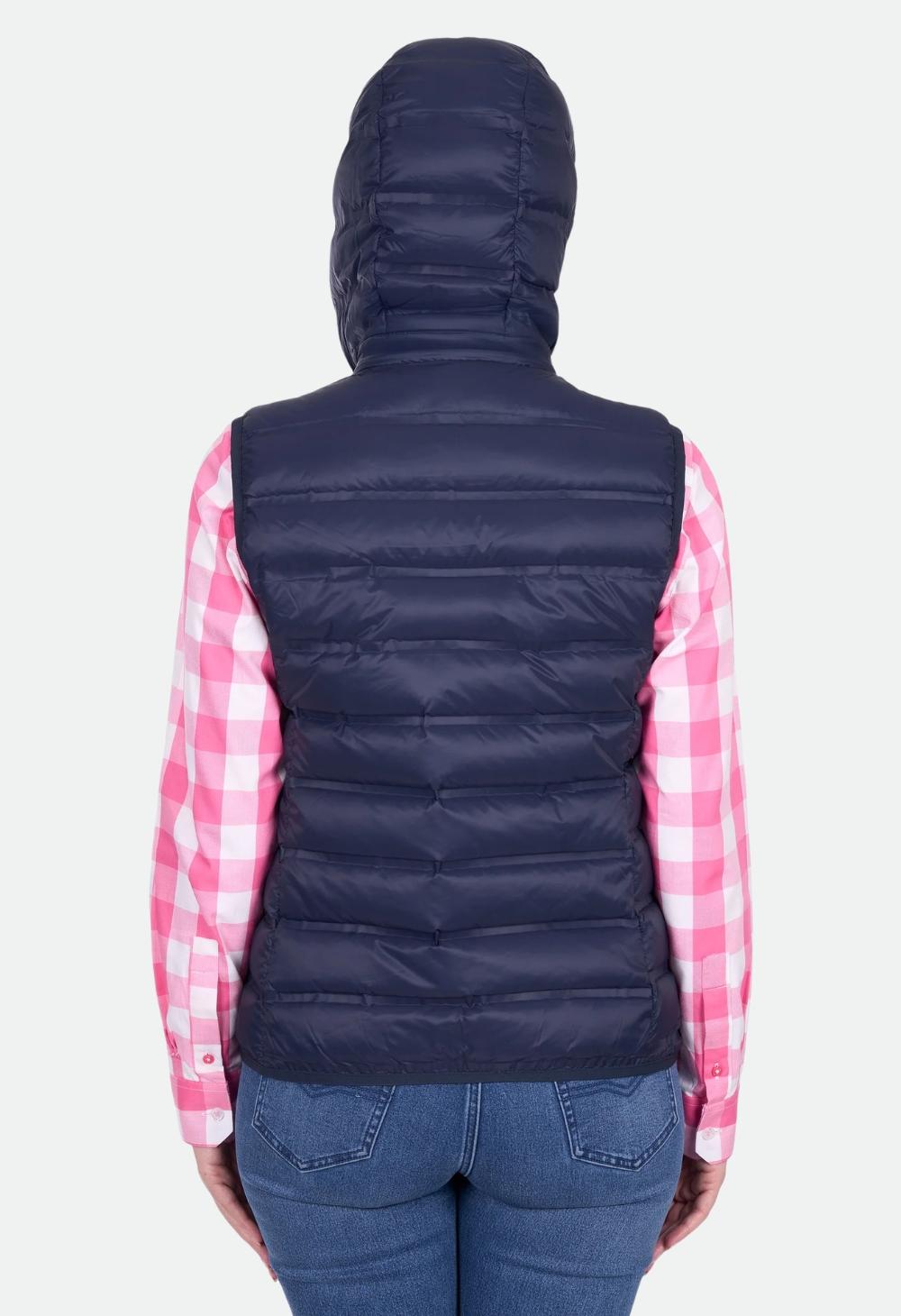 Thomas Cook Women's Oberon Light Weight Down Vest – NAVY