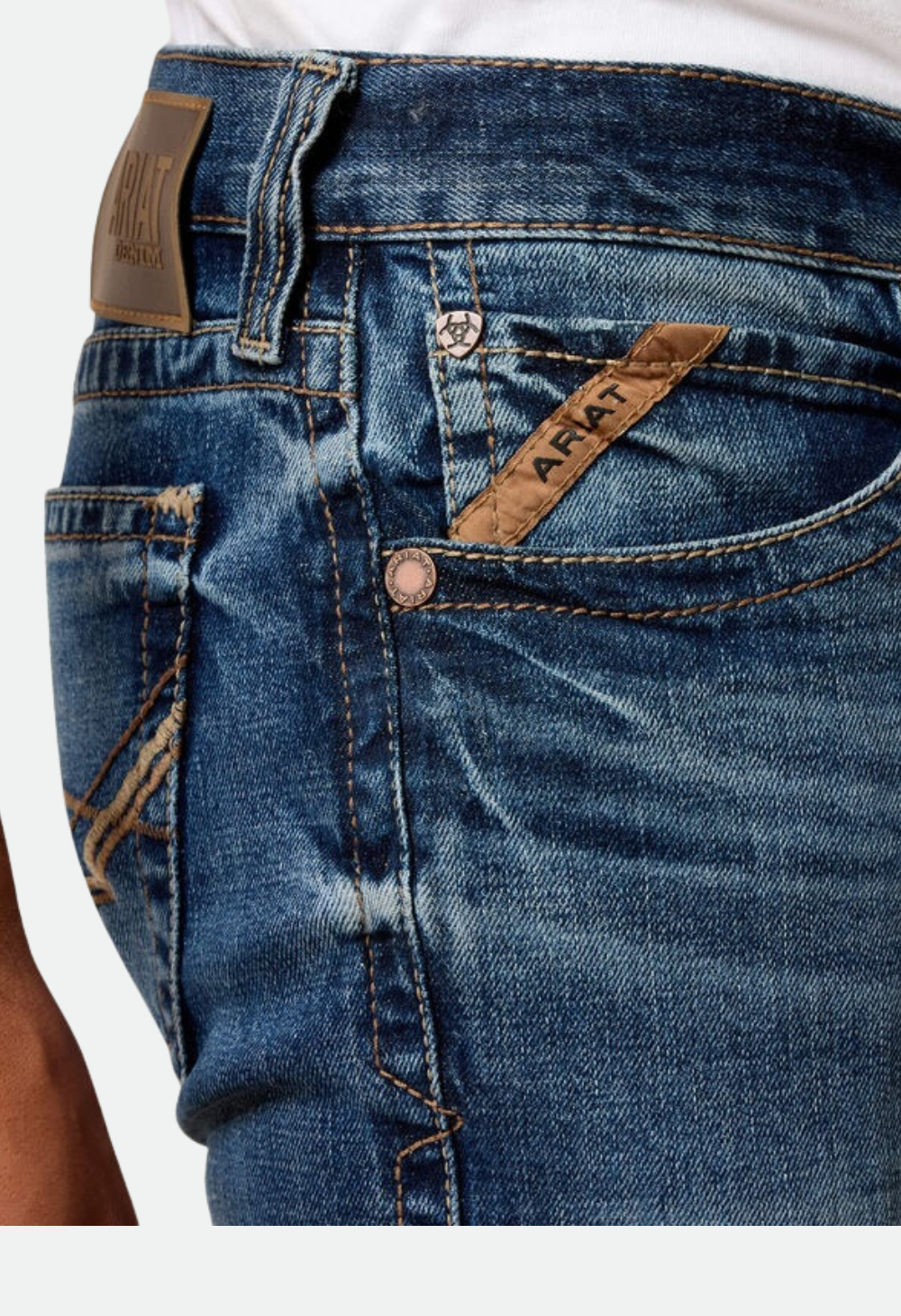 Ariat Men's M7 Slim Axel Straight Leg Jeans - Livermore
