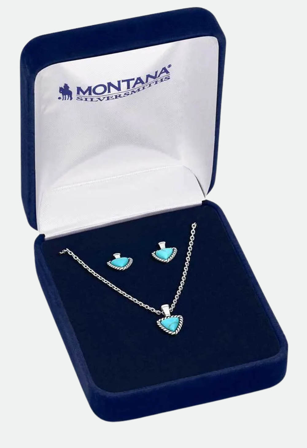 Montana Women's Braided Journey Turquoise Jewelry Set