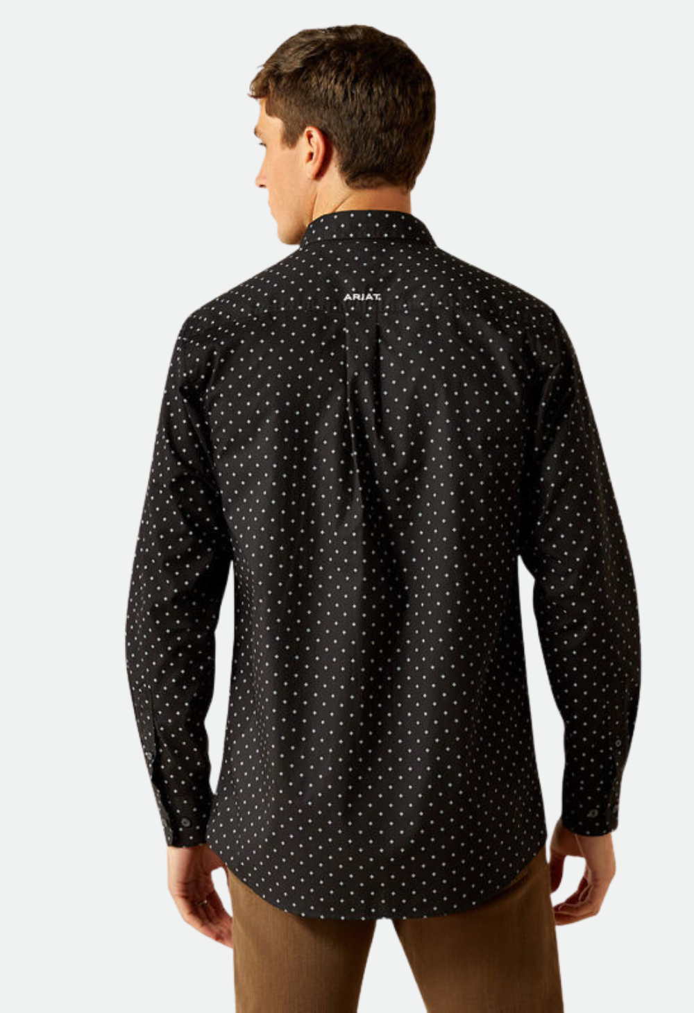 Ariat Men's Seymour Fitted Shirt - DARK GREY