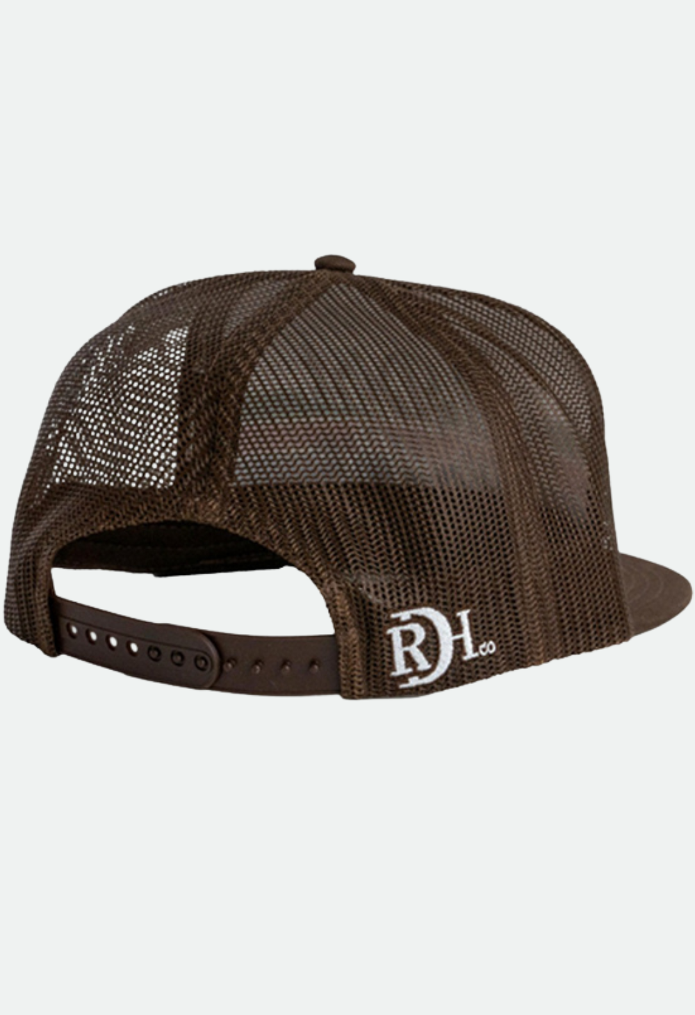 Red Dirt Hat Broadhead Brown White 5 Panel - Hats Cap - RDHC-536