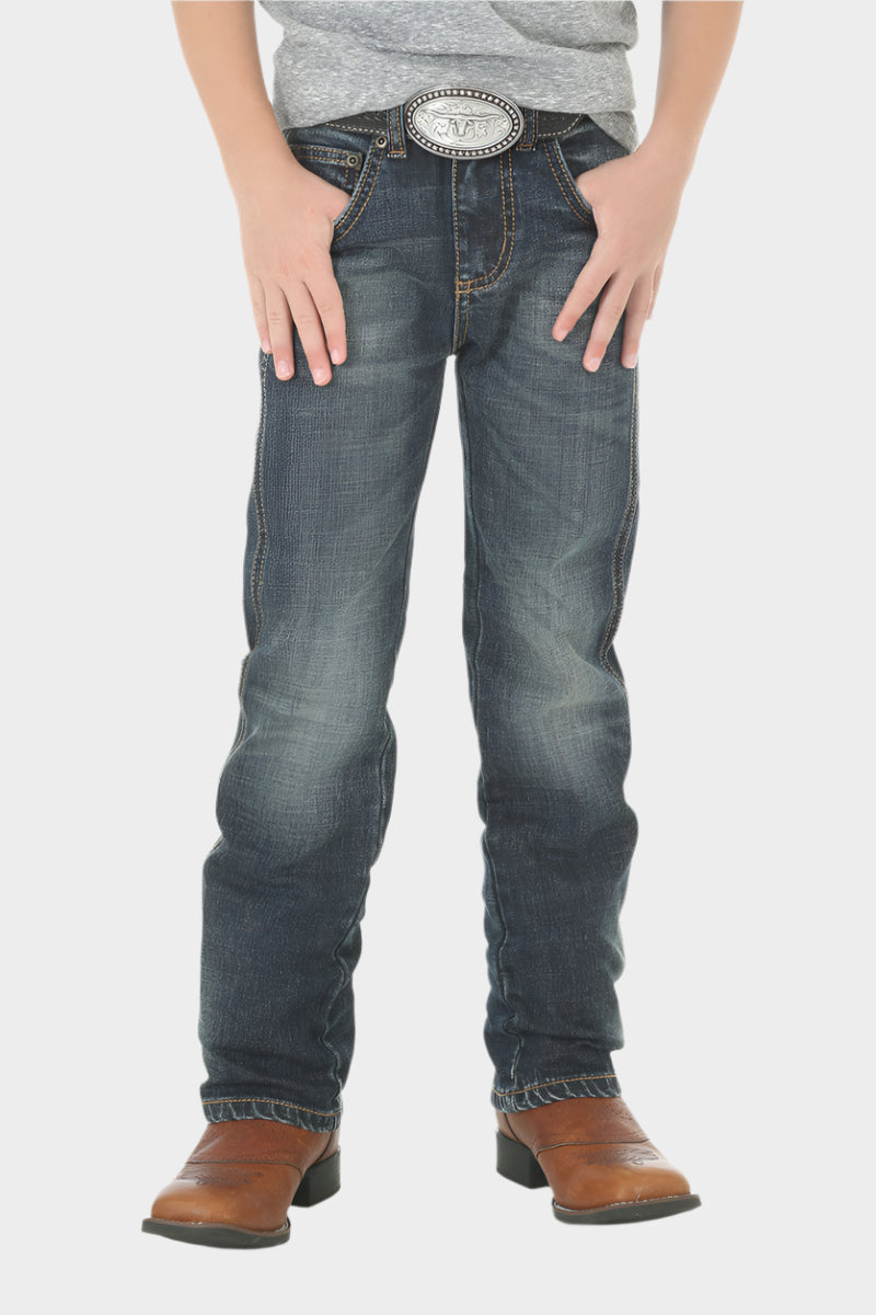 WRANGLER BOYS RETRO SLIM STRAIGHT JEAN BOZEMAN 1 - 7