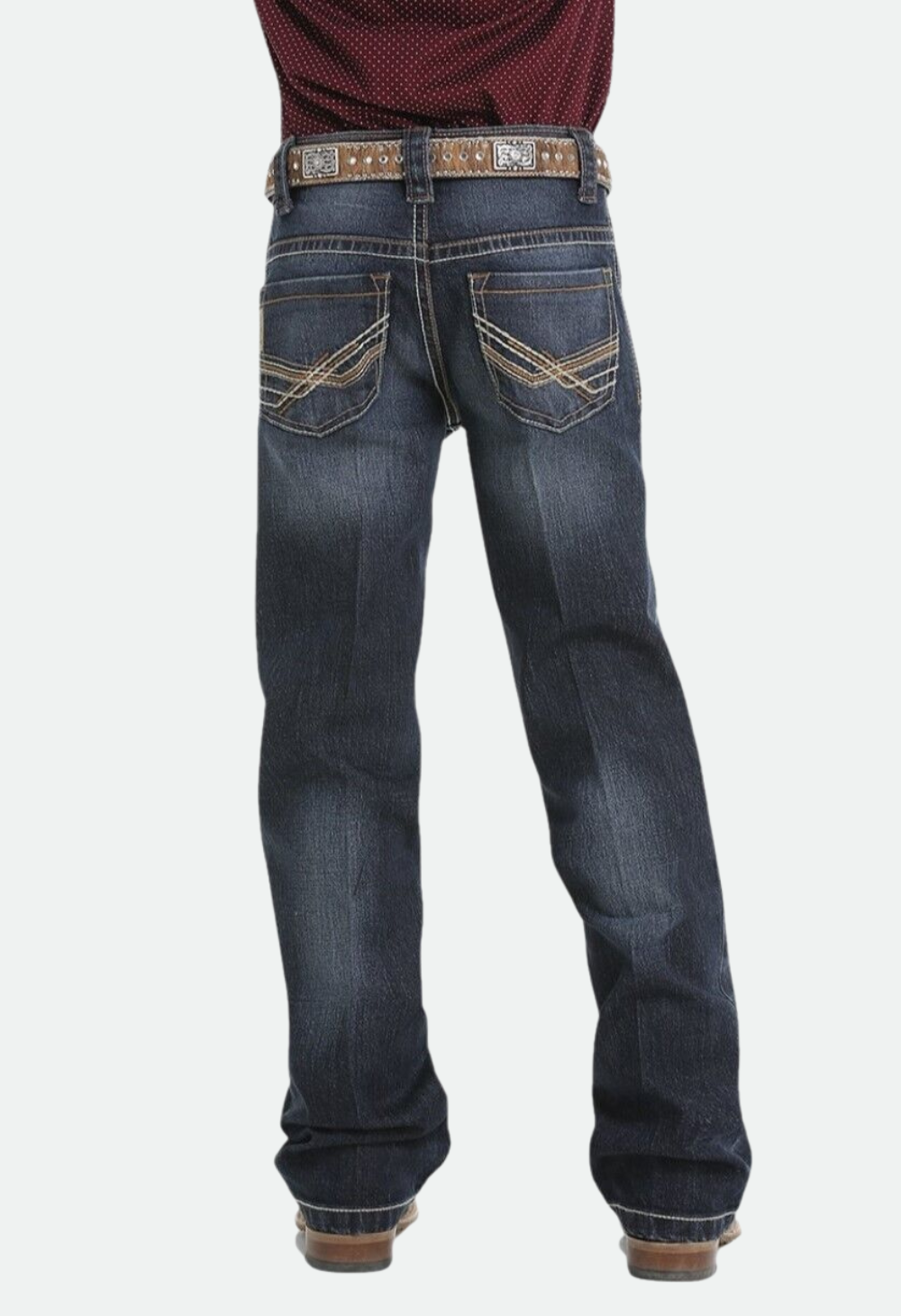 CINCH RELAXED ARENAFLEX DARK JEANS - BOYS REGULAR (2003)