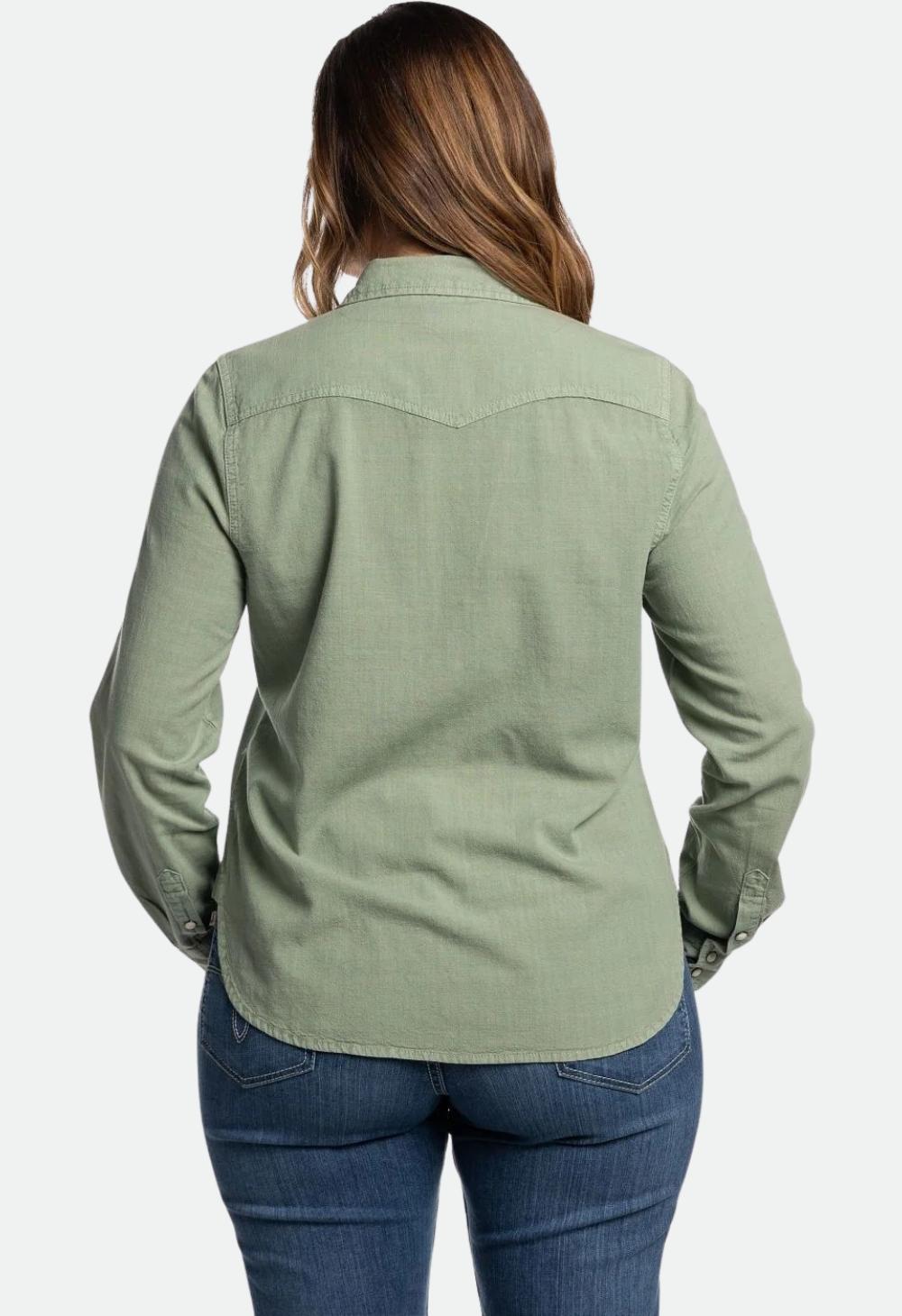 Justin Women's Snap Down Chambray