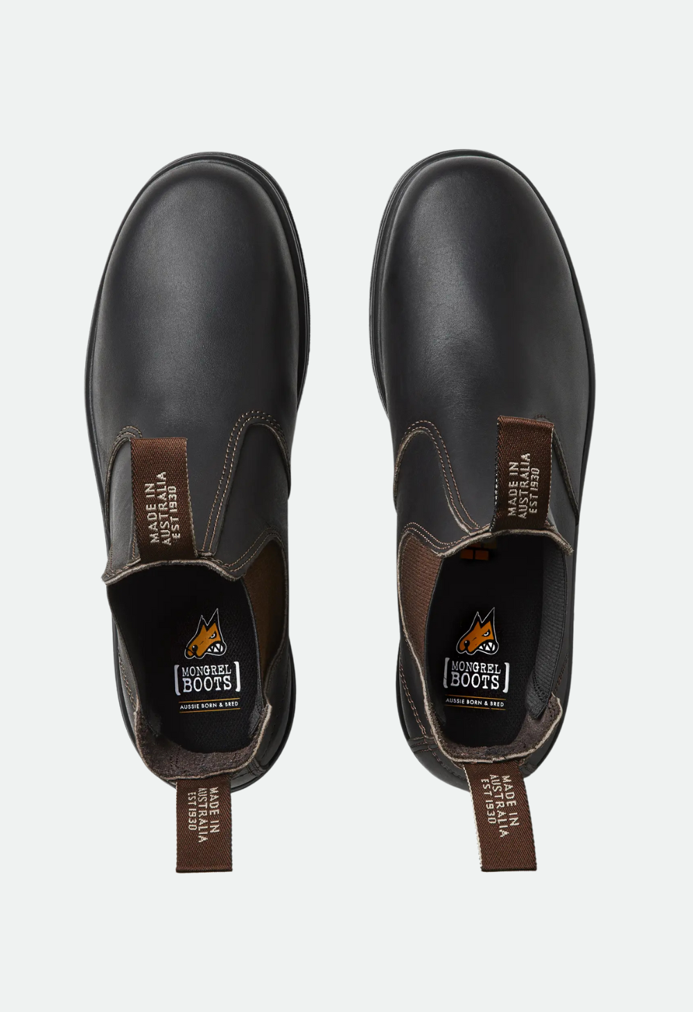 Mongrel Claret Oil Kip K9 Elastic Sided Boot