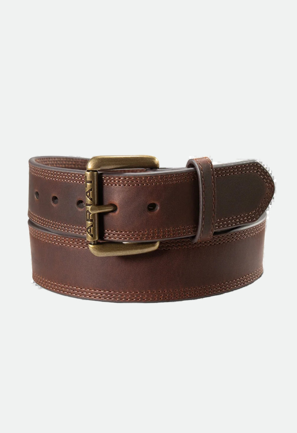 Ariat Men’s Work Belt 1½" Triple Stitch Brown