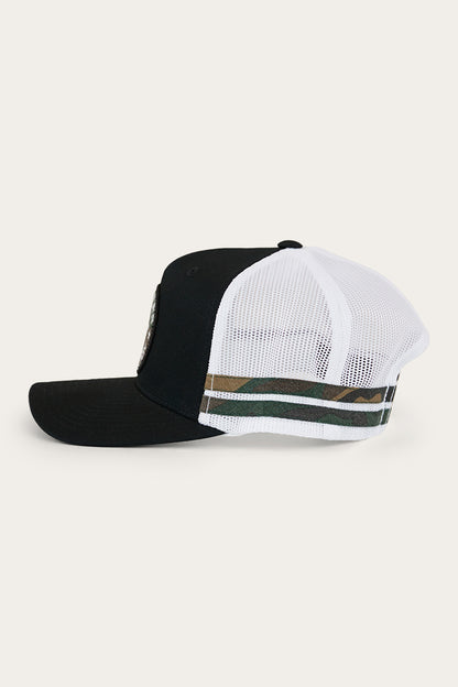 Ringers Western Kids McCoy Trucker Cap - Black/Camo