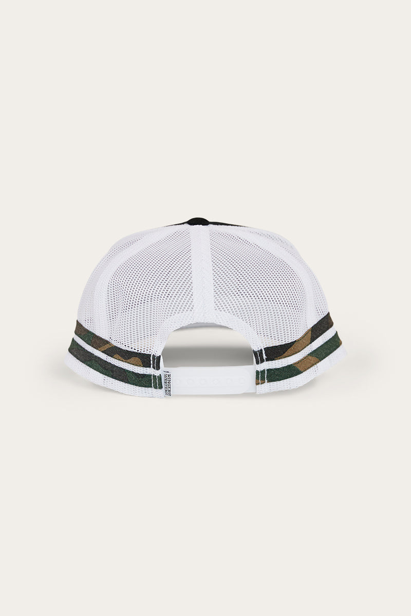 Ringers Western Kids McCoy Trucker Cap - Black/Camo