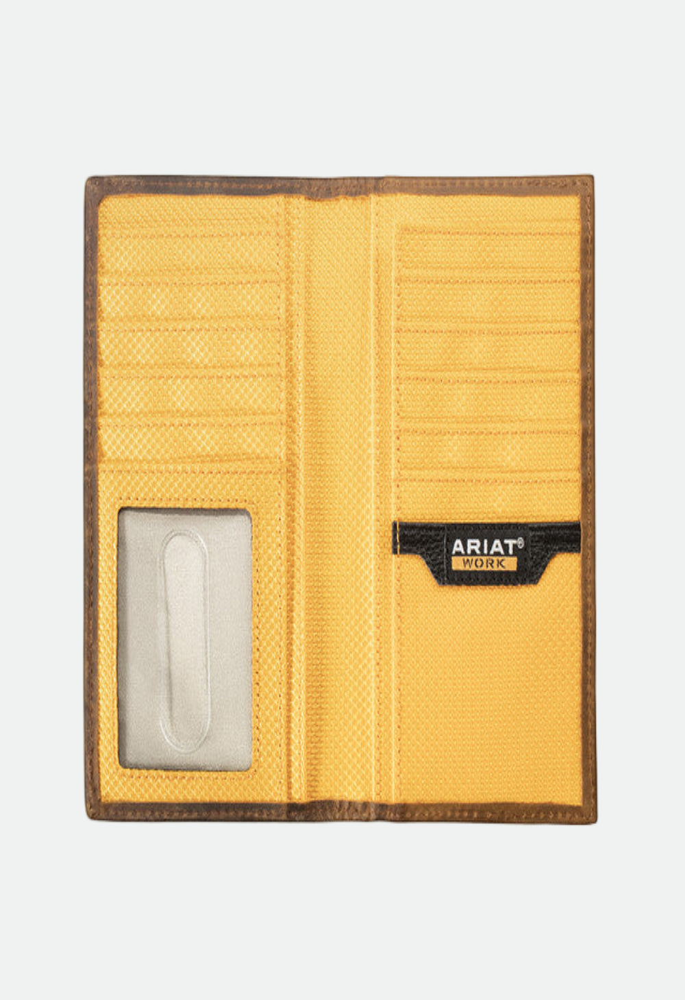 Ariat Work Wallet Checkbook Brown