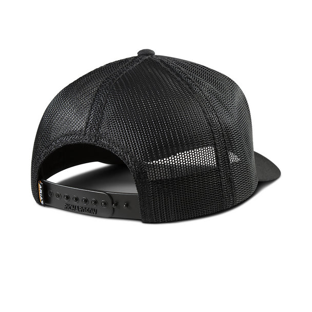 Ariat Men’s Richardson 112 Embroidered Cap - Black