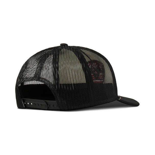 Ariat Men's Shield Patch White Black Mesh Cap
