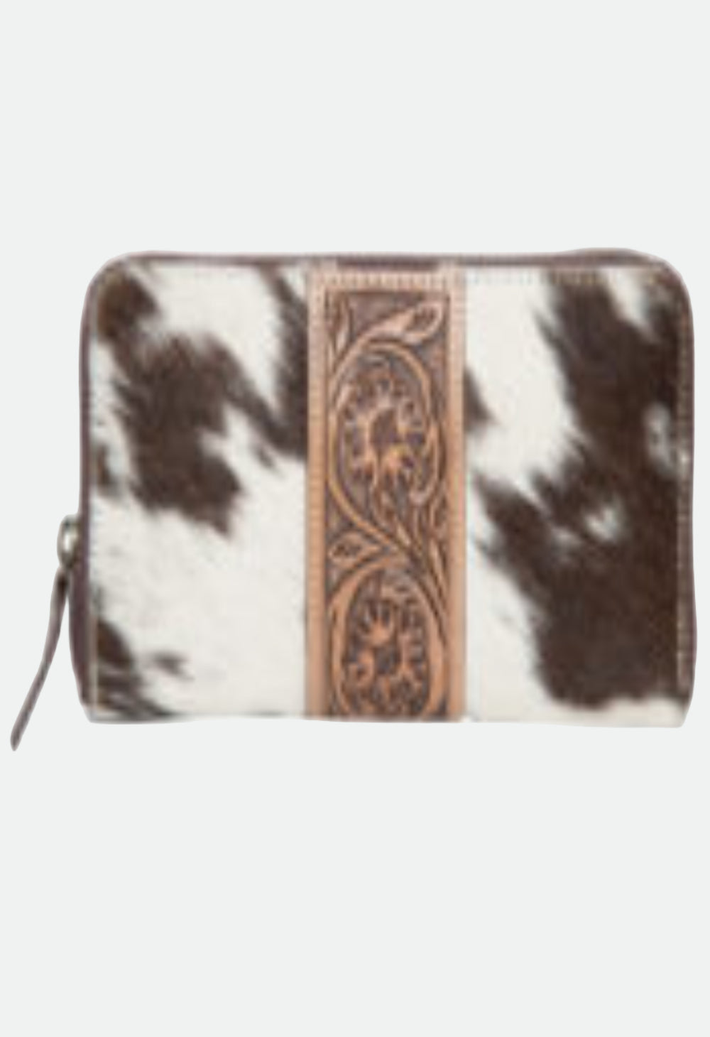 The Design Edge Tooling Leather Cowhide Zippered Wallet – Salta (AW21 )