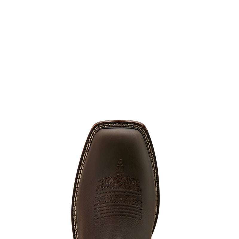 Ariat Men's Activator VentTEK Waterproof Steel Toe Work Boot - Dark Brown/ Wicker