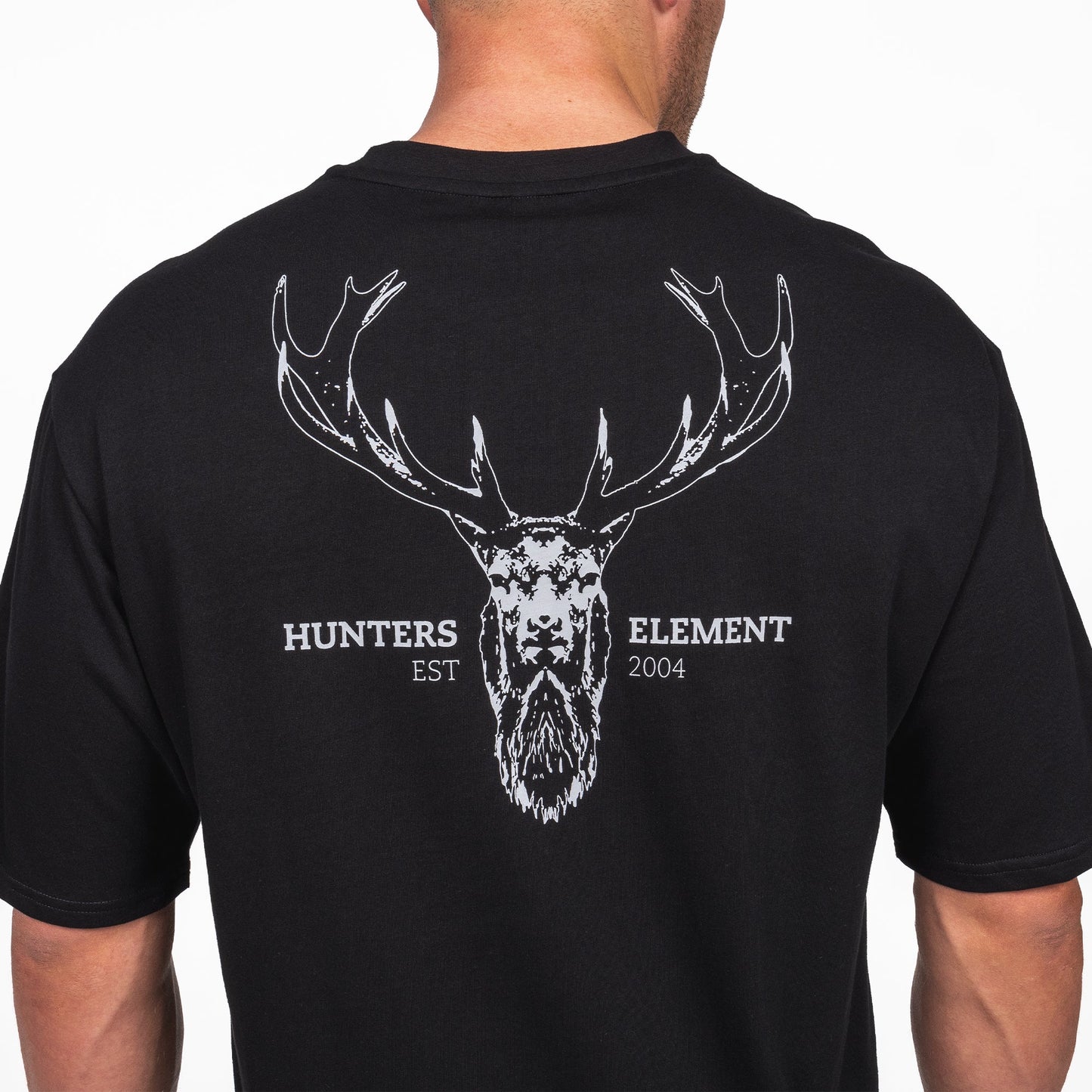 Hunter Element Alpha Stag Tee - Black